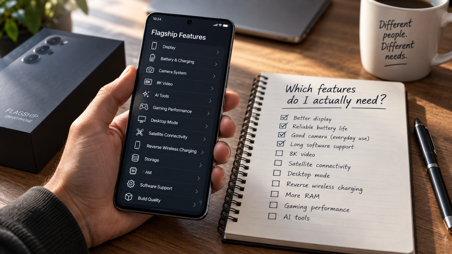 Which Flagship Smartphone Features Do You Actually Need? Which Flagship Smartphone Features Do You Actually Need?